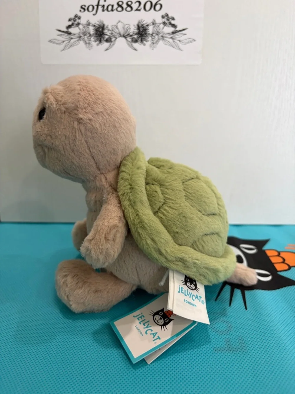 Jellycat THIMBLE TURTLE - SMALL 5